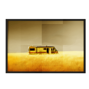 Breaking Bad RV Camper Framed Art Print