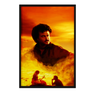 Thalapathi Movie Poster Framed Art Print