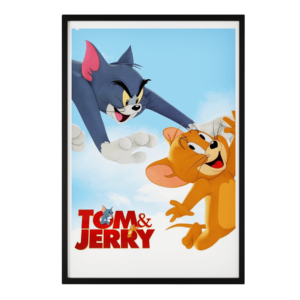 Tom & Jerry Classic Chase Framed Art Print