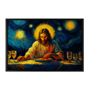 Starry Night Supper  Framed Art