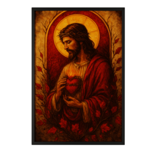 Sacred Heart of Jesus Framed Wall Art